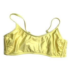 XHILARATION Shine Fabric Bralette Bikini Top